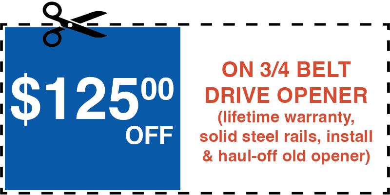 125 off garage door opener roosevelt
